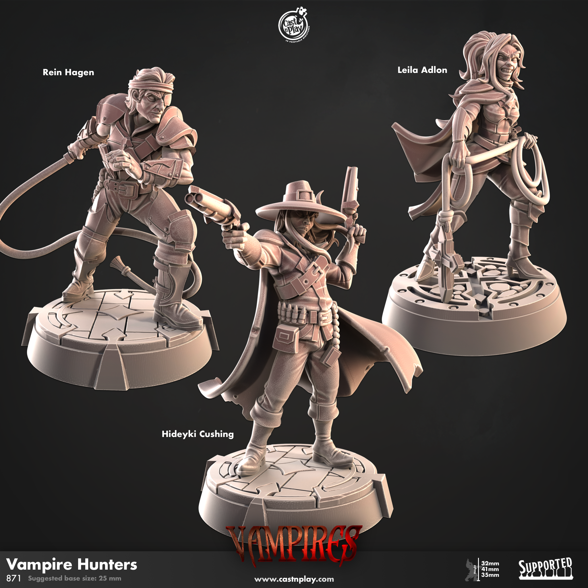 Vampire Hunters (Pre-Supported) | Cast n Play